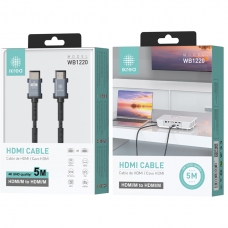 IKREA WB1220 CABLE DE HDMI MACHO-MACHO OD6.0MM 4K UHD 5M