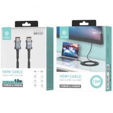 IKREA WB1221 CABLE DE HDMI MACHO-MACHO OD6.0MM 4K UHD 10M