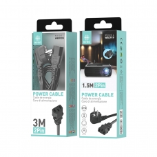 IKREA WB2919 CABLE DE ALIMENTACIÓN 2PIN 1.5M NEGRO