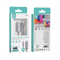 IKREA WB3027 CABLE USB-C TO HDMI 4K ULTRA HD 60HZ 1M