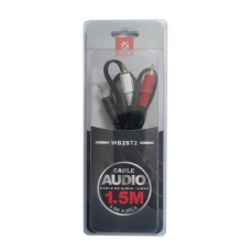 WOOX WB2872 CABLE DE AUDIO VIDEO 3.5M A 3RCA 1.5M