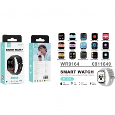 IKREA WR9164 SMART WATCH IP68 2.01'' TFT DISPLAY CON FUNCIÓN LLAMADA PLATA