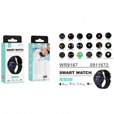 IKREA WR9167 SMART WATCH IP68 1.43'' TFT DISPLAY CON FUNCIÓN LLAMADA Y NFC NEGRO