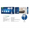 MX0182 VENTILADOR DE PIE EU 80W 7 VELOCIDADES DE AIRE CON TANQUE DE AGUA DE 2L - BLANCO