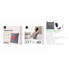 MX0190 ALMOHADA DE MASAJE 22W 360155360MM - GRIS