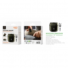 MX0204 Mini Electric Afeitadora 5W 330mAh IPX6 Type-C Charge-Gun
