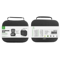 WOOX MX0310 CAJA DE ALMACENAMIENTO PARA ACCESORIOS DIGITALES MULTIFUNCIONAL FUNDA RÍGIDA PROTECTORA