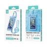 IKREA WR9154 FUNDA CON CORREA IMPERMEABLE PARA MÓVIL 3.5-7'' 187*110MM IPX8 AZUL