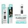 IKREA WR9174 LINTERNA DE ANTORCHA LED ALTA POTENCIA INTERFAZ USB 3 MODOS 120M 150 LÚMENES