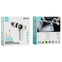 IKREA WR9196 MINI ASPIRADORA INALÁMBRICO DE SUCCIÓN DE MANO 4300PA 3000MAH 60W BLANCO