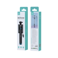 IKREA WE5149 PALO SELFIE CON CONECTOR TYPE-C 120º AJUSTABLE 185-730MM NEGRO+AZUL