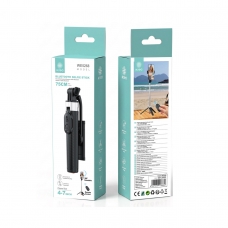 IKREA WE5268 PALO SELFIE BLUETOOTH 75CM CON MANDO A DISTANCIA NEGRO