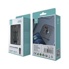 IKREA WA0273 CARGADOR PARA COCHE 2 PUERTOS TYPE-C/USB-A 55.8W 4.5A GRIS