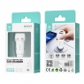 IKREA WA0363 CARGADOR PARA COCHE 2 PUERTOS USB-A/TYPE-C QC3.0 18W+PD 20W 38W BLANCO