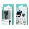 IKREA WA0365 CARGADOR DE CARGA RÁPIDA PARA COCHE DUAL PD 65W NEGRO