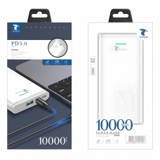 LT PLUS D5009 POWER BANK ULTRA DELGADO 10.000MAH BLANCO