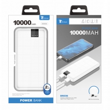 LT PLUS D5036 POWER BANK 10000MAH BLANCO