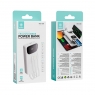 IKREA WD1588 POWER BANK CARGA RÁPIDA CON PANTALLA LED Y CABLES INTEGRADOS 20000MAH 74WH BLANCO