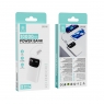 IKREA WD1590 POWER BANK CON PANTALLA LED Y CABLES INTEGRADOS ANTI-ENREDOS PD 22.5W 10000MAH BLANCO