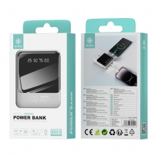 IKREA WD9029 POWER BANK 8000MAH ENTRADA MICRO/TYPE-C/USB SALIDA USB-A/MICRO/LIGHTNING/TYPE-C BLANCO