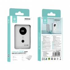 IKREA WD9344 POWER BANK OUTPUT TYPE-C/LIGHTNING 22.5W 10000MAH BLANCO