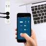 WOOX R4028 SMART MULTI-PLUG CON 4 PUERTOS BLANCO