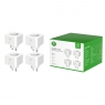 WOOX R6087-4PACK 4 pieces Smart Plugs EU Schucko