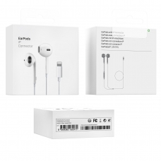 ED002 AURICULARES CON CONECTOR LIGHTNING BLANCO