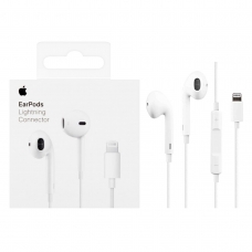 APPLE AURICULARES BLANCO EARPODS CON CONECTOR LIGHTNING PARA IPHONE