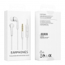 SE001 AURICULARES IN-EAR CON MICRÓFONO 3.5MM BLANCO