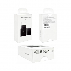 WA0357 CARGADOR DE CARGA RÁPIDA USB-C SIN CABLE 45W NEGRO