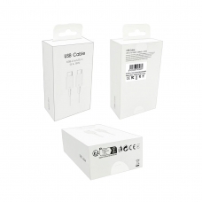 WB1400 CABLE TYPE-C TO TYPE-C CARGA RÁPIDA 5A 1.8M BLANCO