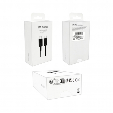 WB1400 CABLE TYPE-C TO TYPE-C CARGA RÁPIDA 5A 1.8M NEGRO