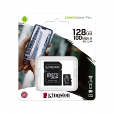 KINGSTON MICRO SD DE 128GB CLASE 10 100MB/S