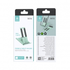 IKREA WE5104 SOPORTE UNIVERSAL AJUSTABLE CON 6 POSICIÓNES PARA MÓVIL Y TABLET(4-12.9 INCH) VERDE
