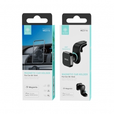 IKREA WE5114 SOPORTE UNIVERSAL DE MÓVIL 4-7" PARA VENTILACIÓN DE AIRE DEL COCHE NEGRO