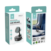 IKREA WE5217 SOPORTE UNIVERSAL MAGNÉTICO DE SUCCIÓN NANO PARA COCHE NEGRO