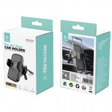 IKREA WE5220 SOPORTE UNIVERSAL DE MÓVIL 4-7" PARA VENTILACIÓN DE AIRE DEL COCHE NEGRO