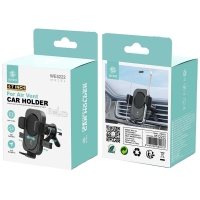 IKREA WE5222 SOPORTE UNIVERSAL DE MÓVIL 4-7´´CON GANCHO 11-32MM PARA VENTILACIÓN DE COCHE NEGRO