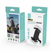 IKREA WE5226 SOPORTE DE MÓVIL 4-7´´AJUSTABLE ANTIVIBRACIÓN PARA MOTOCICLETA NEGRO