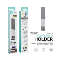 IKREA WE5231 SOPORTE PLEGABLE PARA MÓVIL Y TABLET 4-12.9´´PLATA