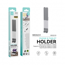 IKREA WE5231 SOPORTE PLEGABLE PARA MÓVIL Y TABLET 4-12.9´´PLATA