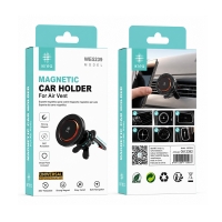 IKREA WE5239 SOPORTE UNIVERSAL MAGNÉTICO DE MÓVIL PARA VENTILACIÓN DE COCHE NEGRO