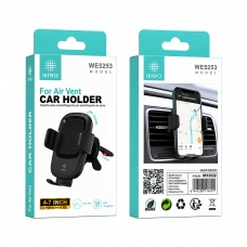 IKREA WE5253 SOPORTE UNIVERSAL DE MÓVIL 4-7´´PARA VENTILACIÓN DE COCHE NEGRO