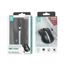 IKREA WG7076 RATÓN 4D INALÁMBRICO RECARGABLE 2.4GHZ NEGRO