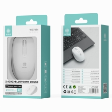 IKREA WG7094 RATÓN BLUETOOTH 4D 2.4GHZ 800/1200/1600DPI BLANCO
