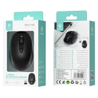 IKREA WG7106 RATÓN INALÁMBRICO 6D 2.4GHZ 1000/1200/1600DPI + BLUETOOTH