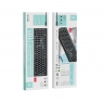 IKREA WG7116 TECLADO CON CABLE 105 KEYS CON INTERFAZ TYPE-C NEGRO