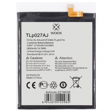 WOOX BATERÍA TLP027AJ PARA ALCATEL A5 A5 LED/OT5085 2800MAH 3.85V 10.78WH 