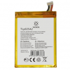 WOOX BATERÍA TLP025A2 PARA ALCATEL OT5054/POP C9/IDOL X PLUS/895N/OT6043/OT7047/OT7044/OT7048 2500MAH 3.8V 9.5WH